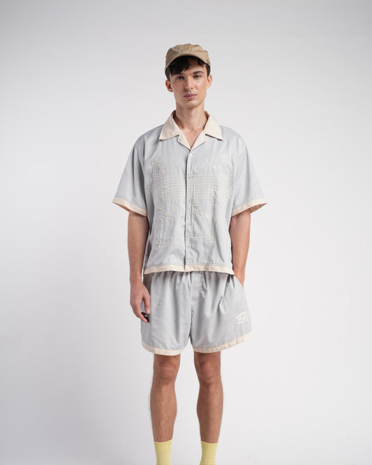 Sonoma Courtside Blue Warmup Shirt