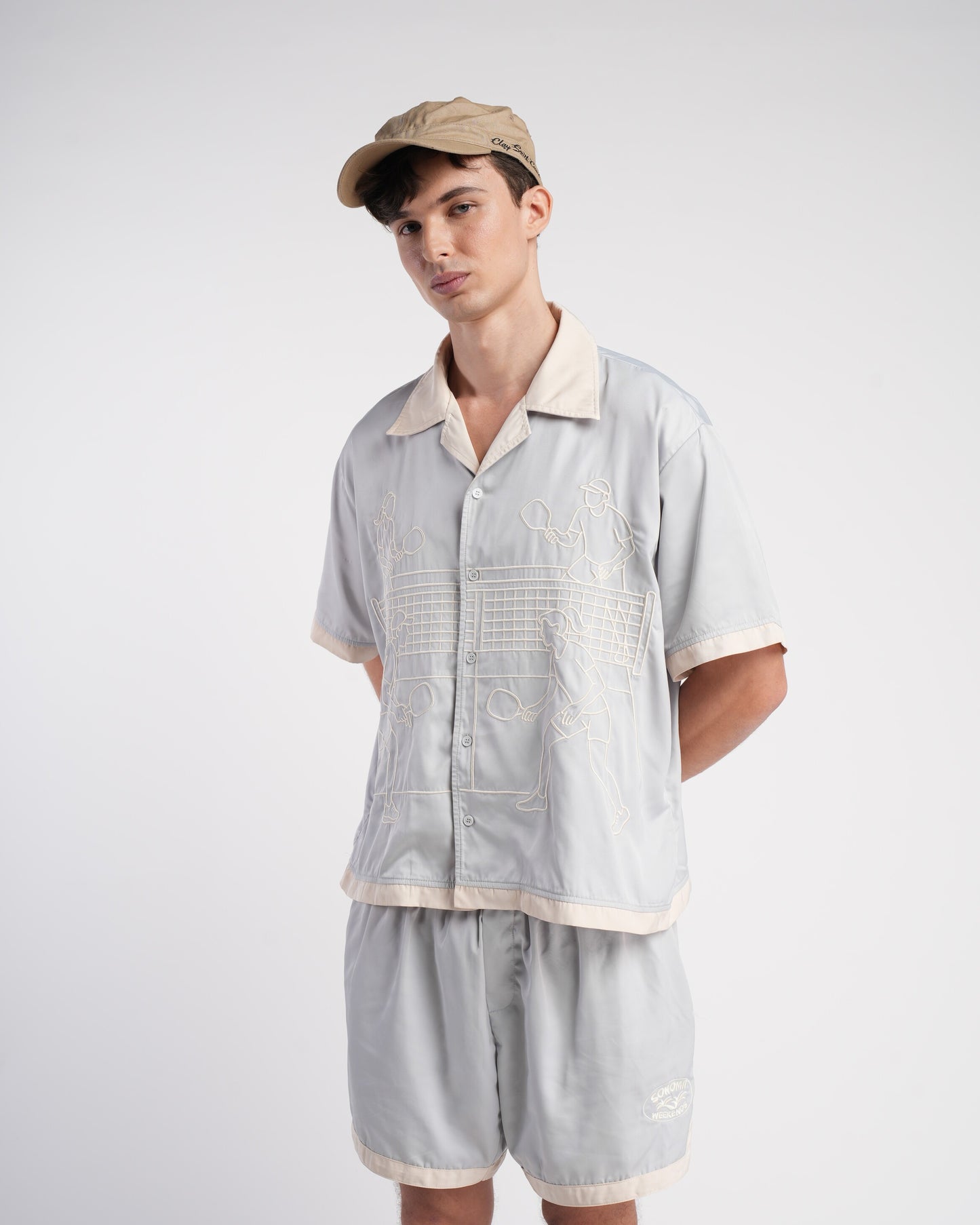 Sonoma Courtside Blue Warmup Shirt