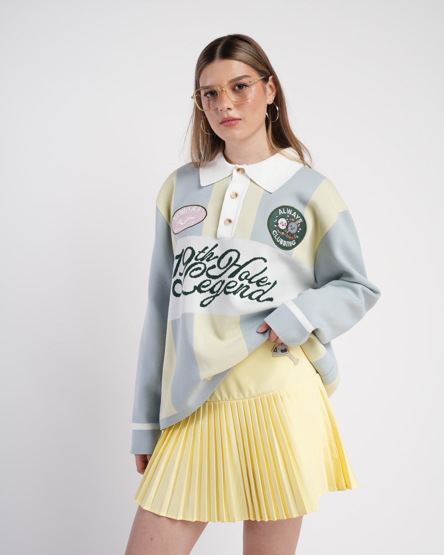 Yellow Martini Skirt