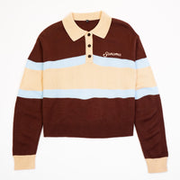 Sonoma Brown Rugby Knit