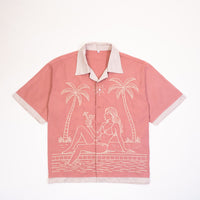 Poolside Pink Warmup Shirt