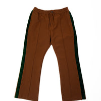 Sonoma Zip Flare Trousers - Brown