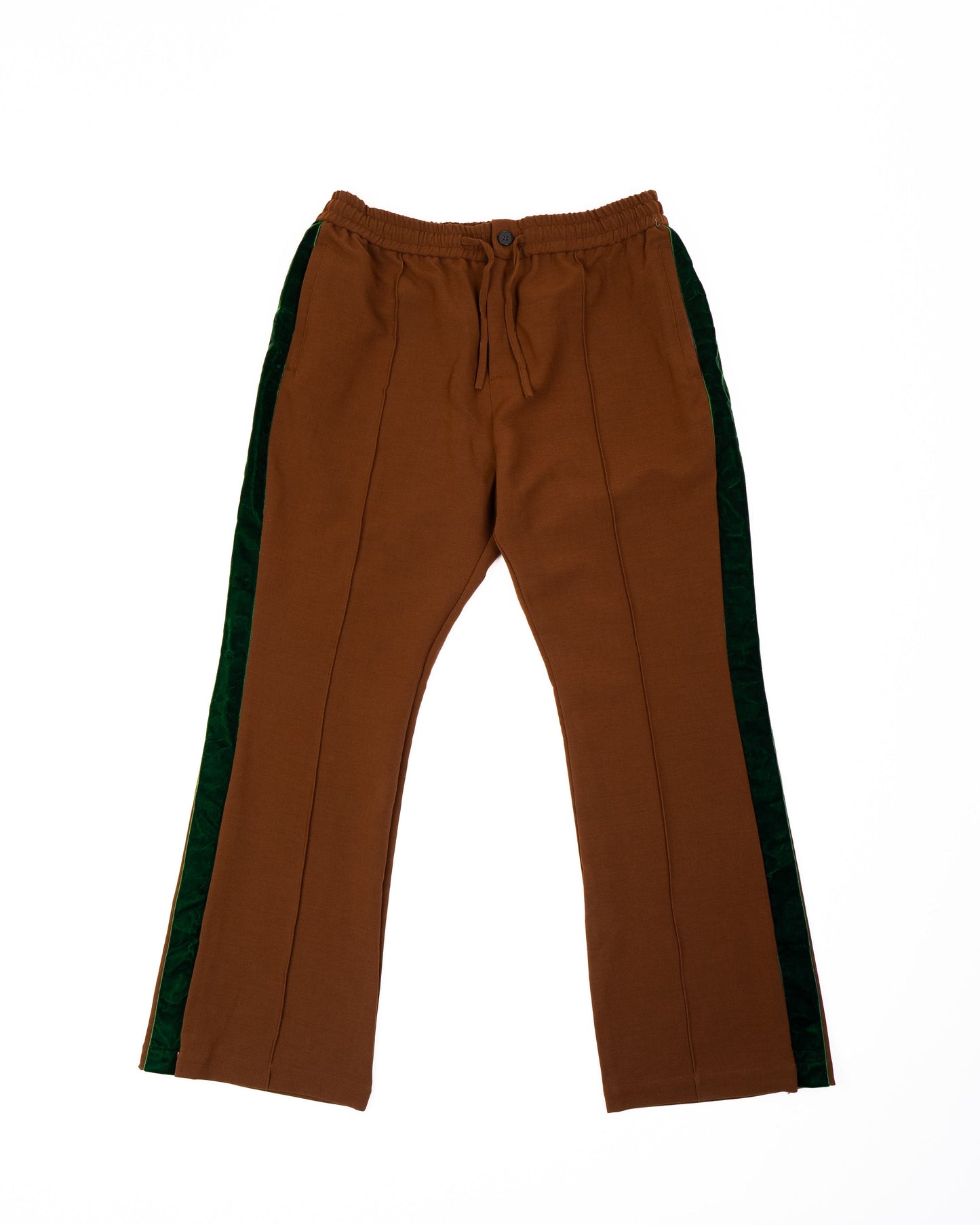 Sonoma Zip Flare Trousers - Brown