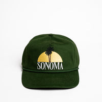 Sonoma Classic Green Logo Hat