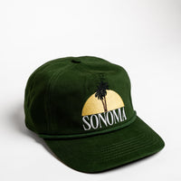 Sonoma Classic Green Logo Hat