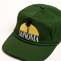 Sonoma Classic Green Logo Hat