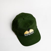 Sonoma Classic Green Logo Hat