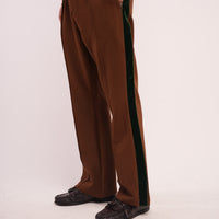 Sonoma Zip Flare Trousers - Brown