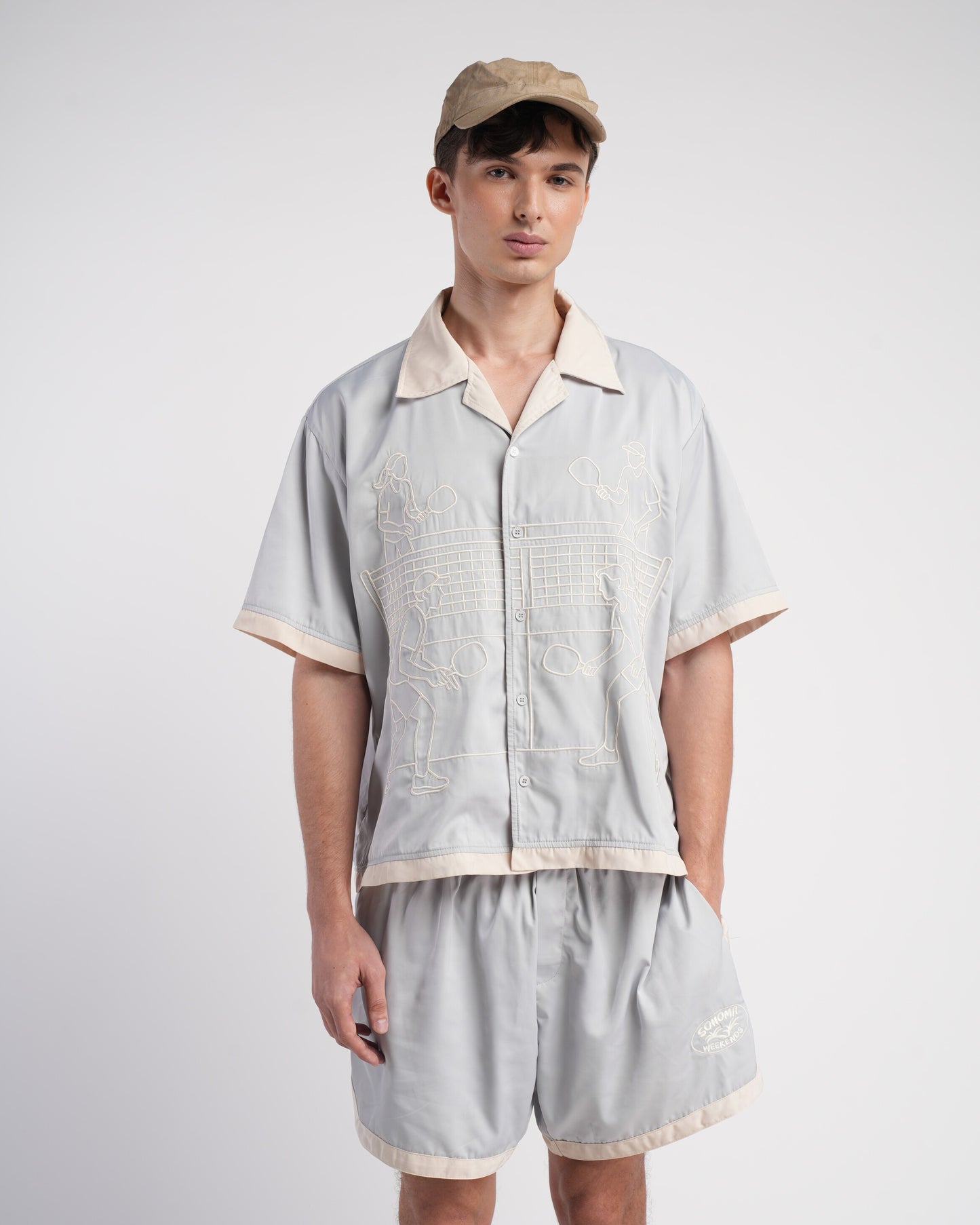 Sonoma Courtside Blue Warmup Shirt