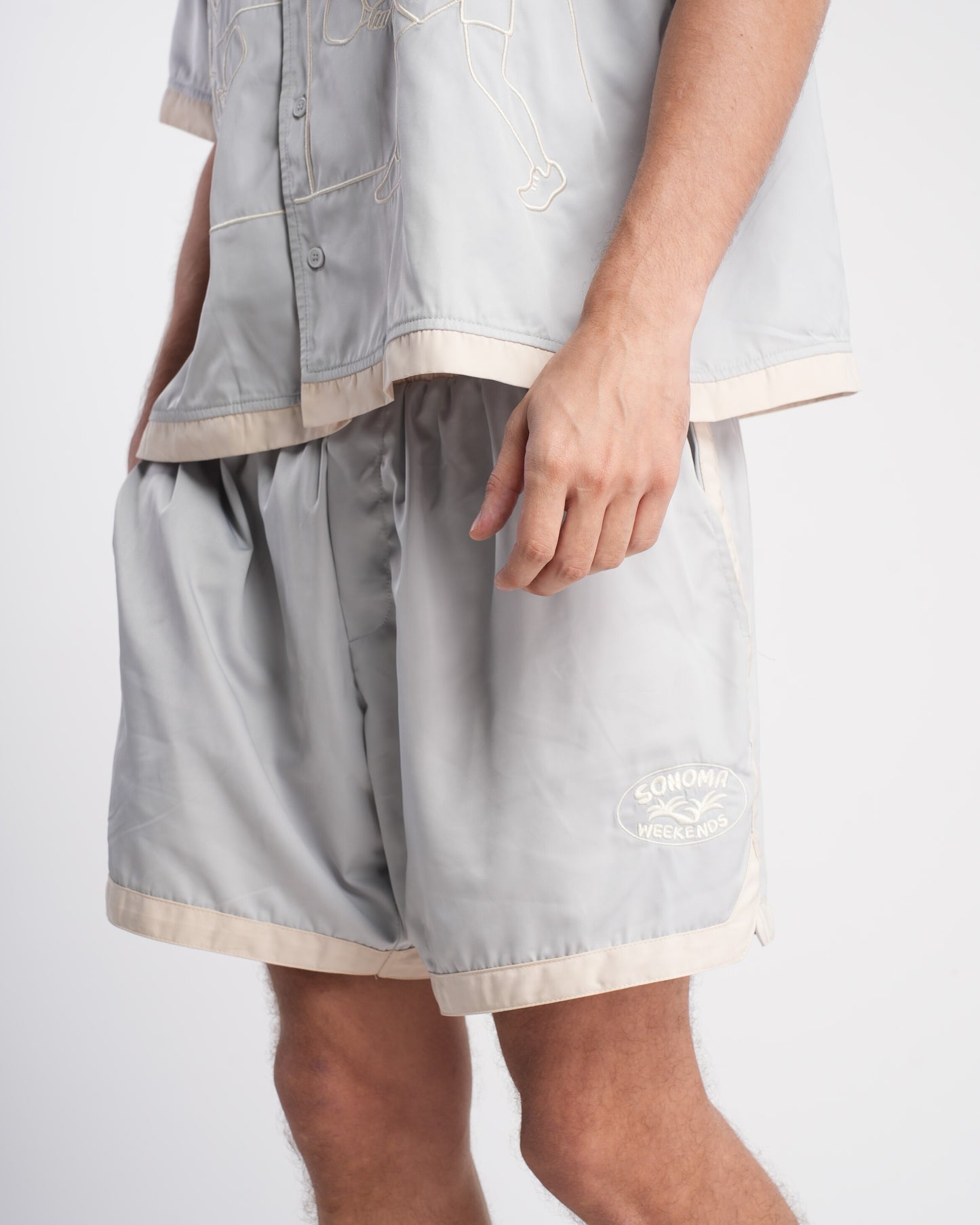 Sonoma Courtside Blue Warm Up Shorts