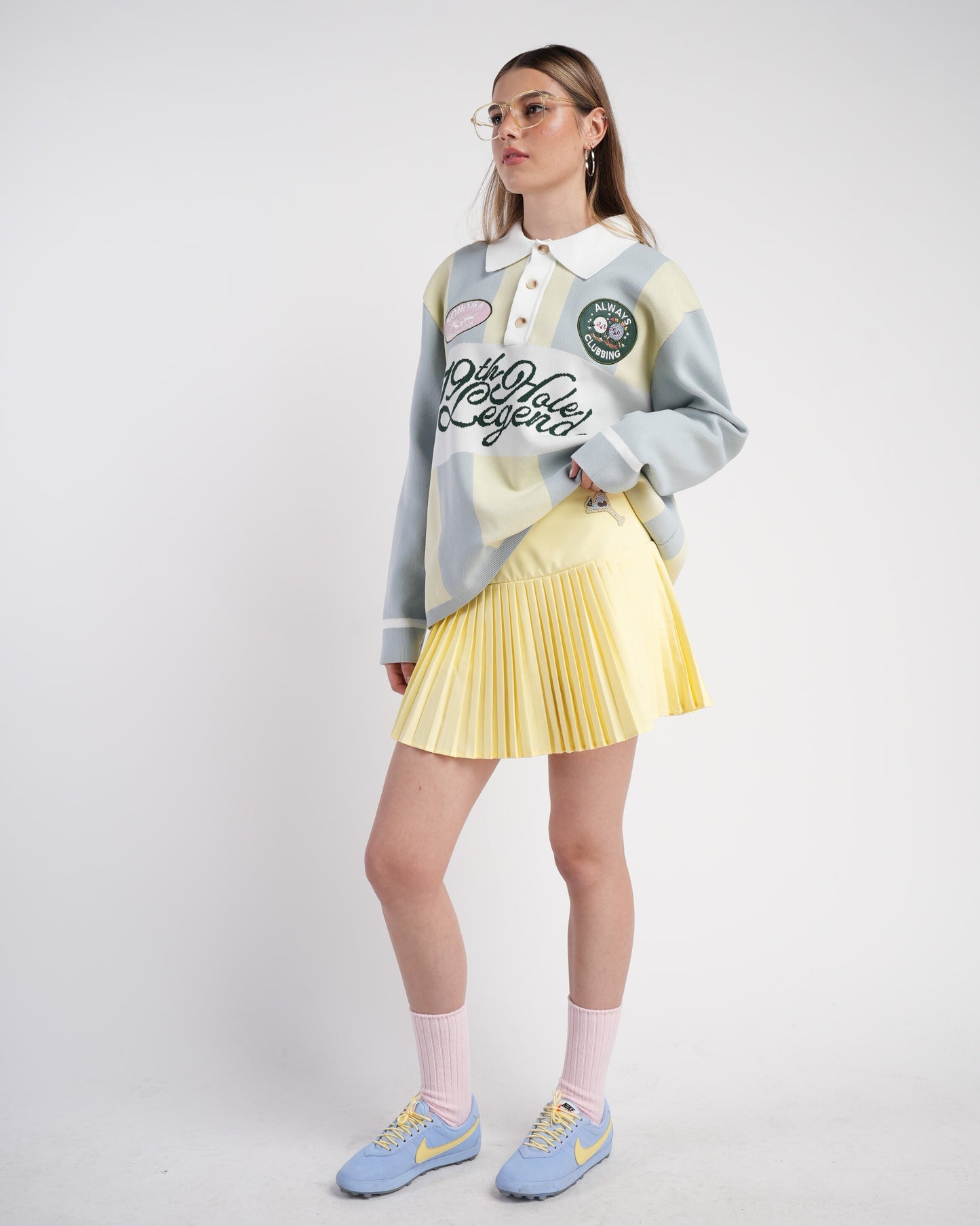 Yellow Martini Skirt