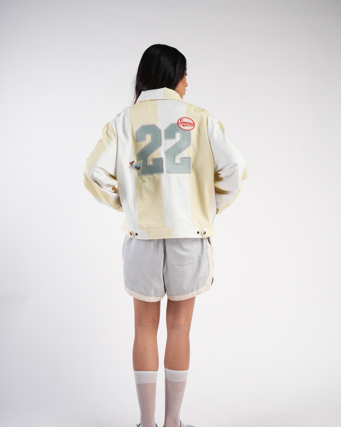 Sonoma Courtside Blue Warm Up Shorts