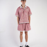 Poolside Pink Warmup Shirt